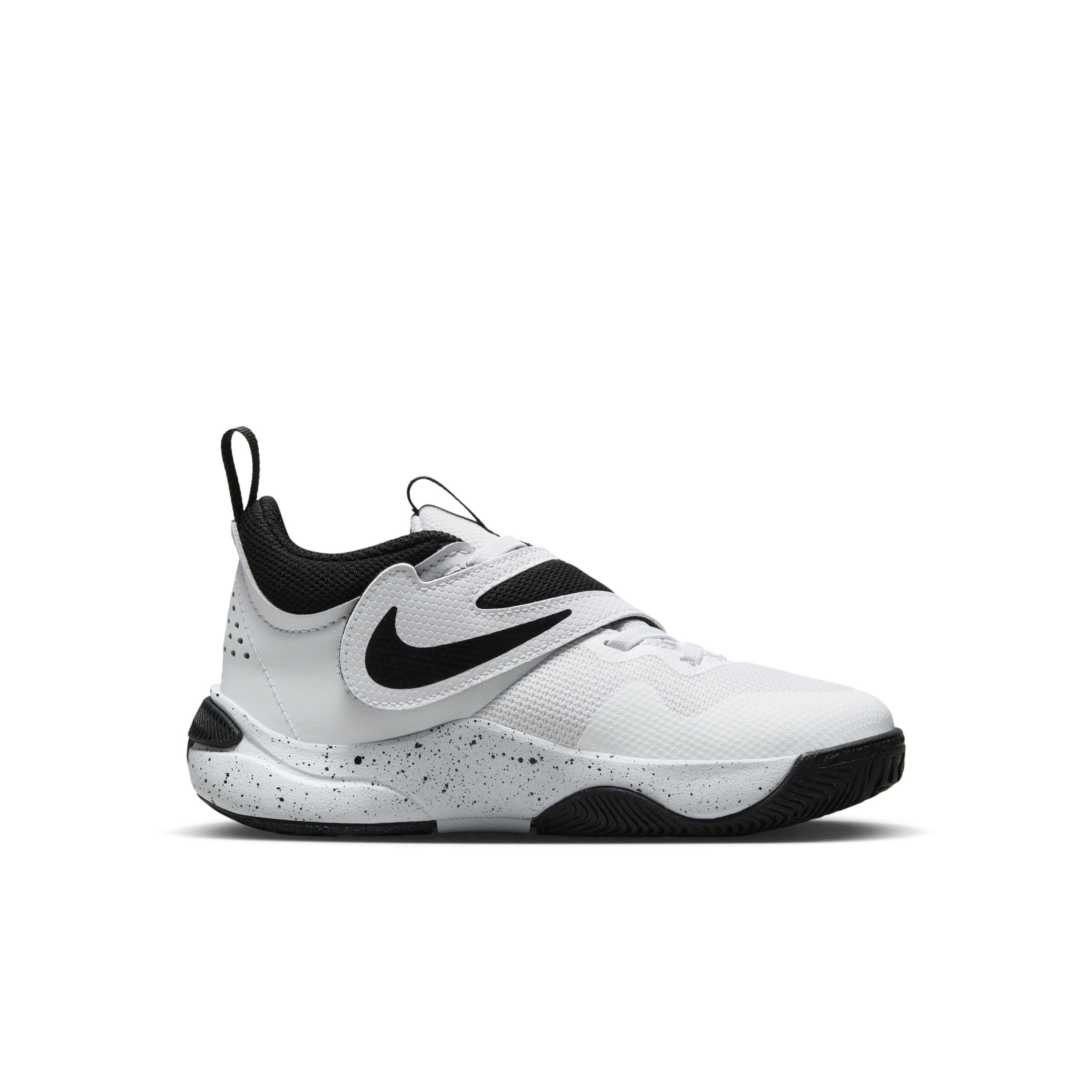 Nike team hustle black and outlet white